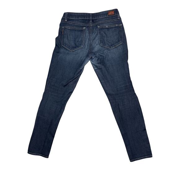 Paige Kylie Women’s Crop Jeans Size 27 Blue Medium Wash Stretch - Picture 2 of 6